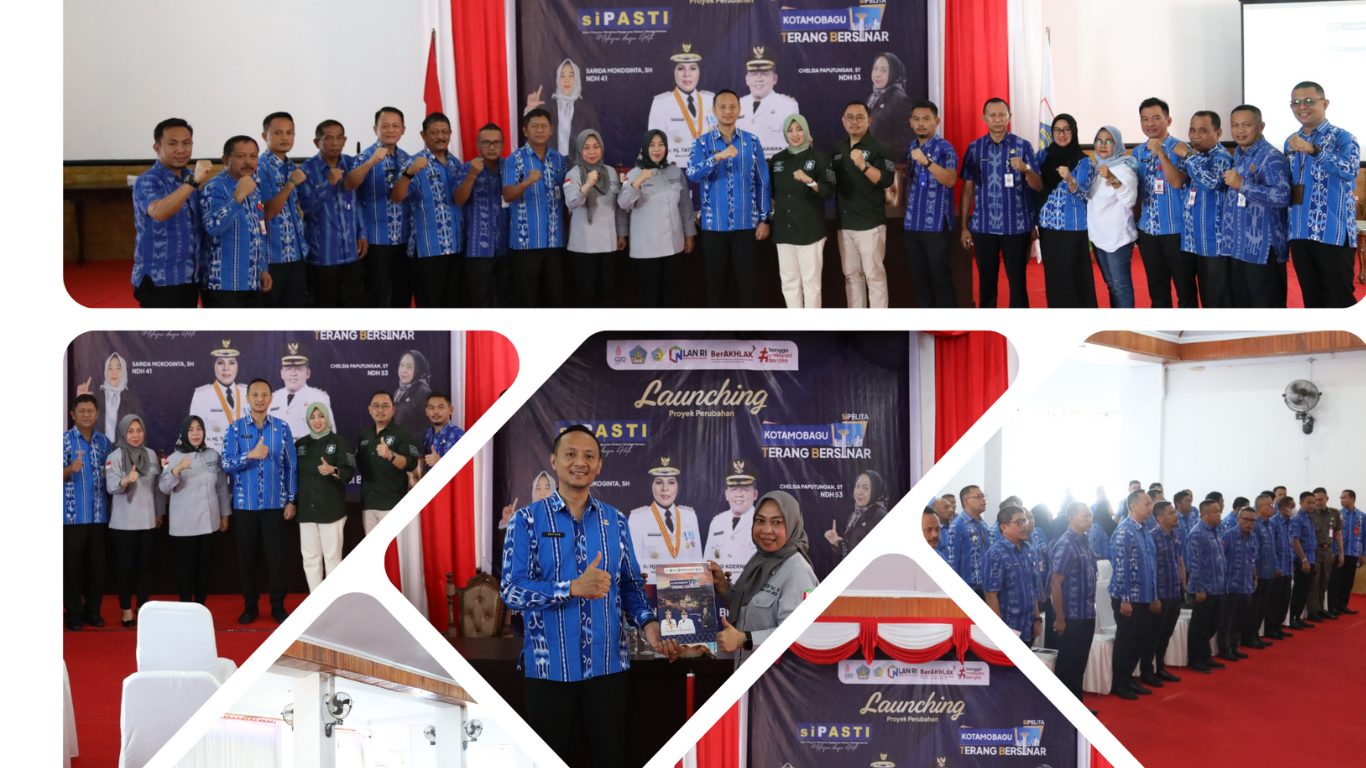 Launching Proyek Perubahan "Kotamobagu Terang Bersinar"